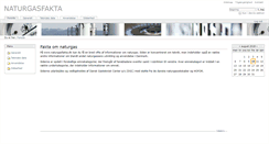 Desktop Screenshot of naturgasfakta.dk